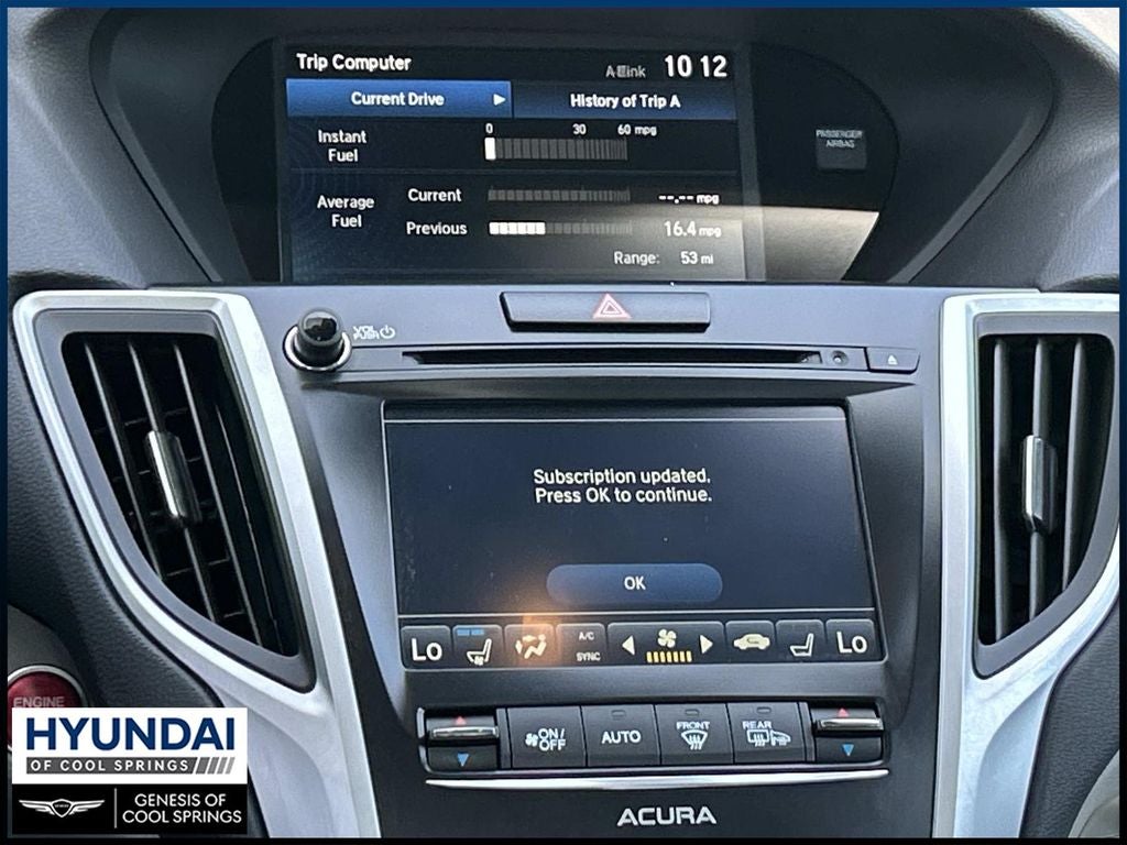 2018 Acura TLX w/Advance Pkg