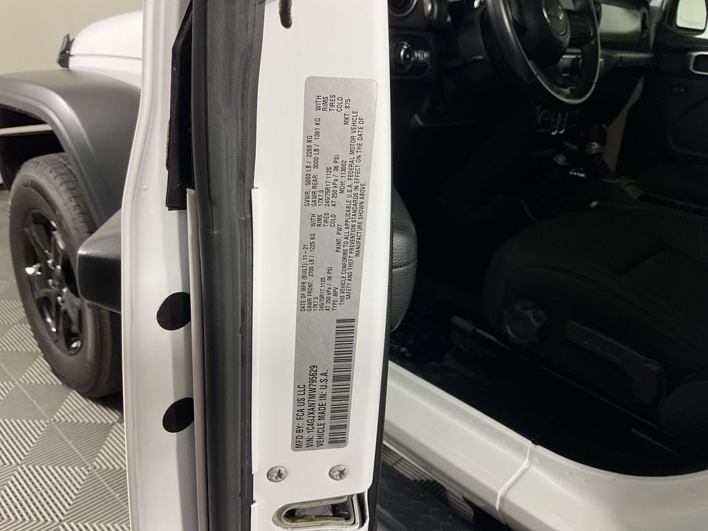 2021 Jeep Wrangler Sport S