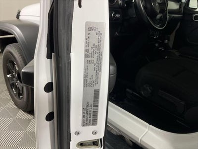 2021 Jeep Wrangler Sport S