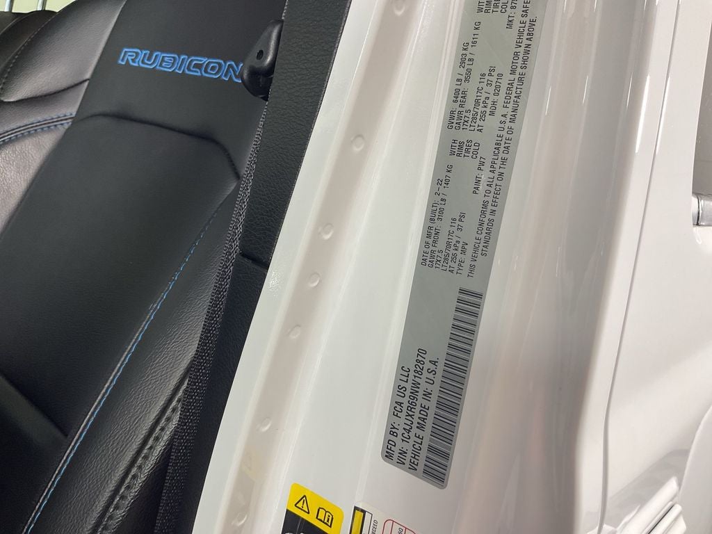 2022 Jeep Wrangler Unlimited Rubicon 4xe