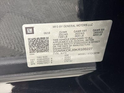 2019 Chevrolet Tahoe Premier