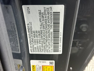 2024 Honda Accord Hybrid Touring
