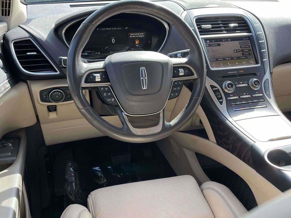 2019 Lincoln Nautilus Reserve