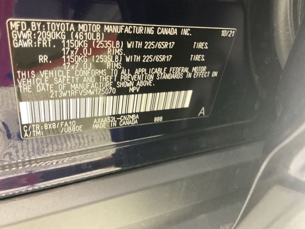 2021 Toyota RAV4 XLE