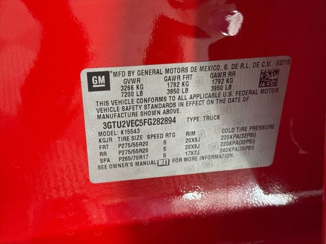 2015 GMC Sierra 1500 SLT