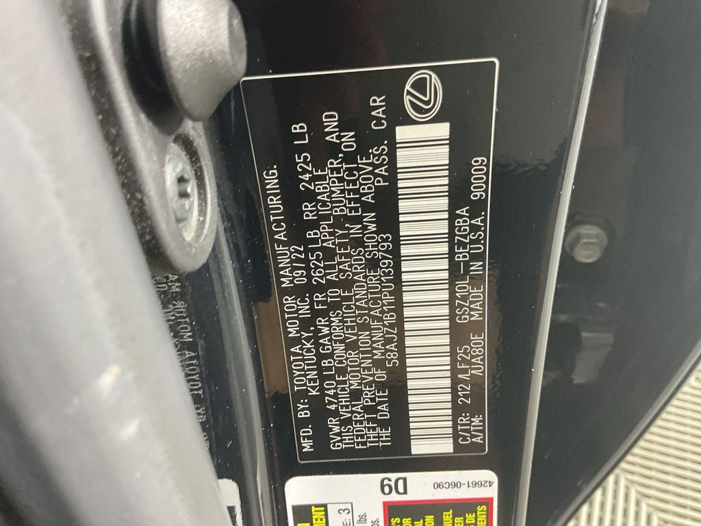 2023 Lexus ES 350 F Sport