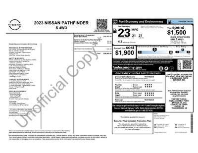 2023 Nissan Pathfinder S