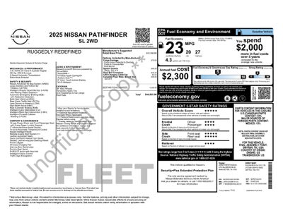 2025 Nissan Pathfinder SL
