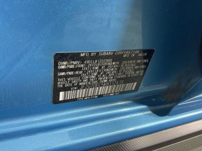 2019 Subaru Crosstrek Hybrid