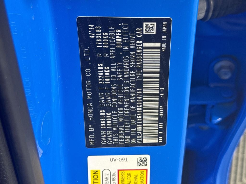 2024 Honda Civic Type R Base