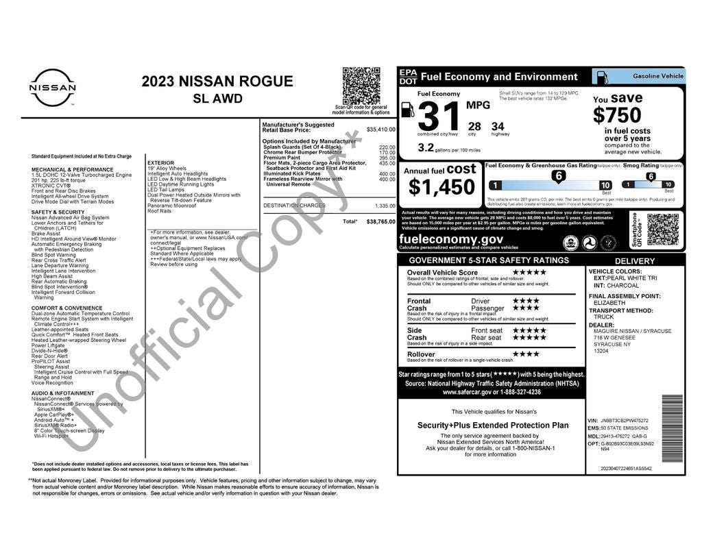 2023 Nissan Rogue SL