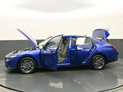 2024 Hyundai Elantra Hybrid Blue