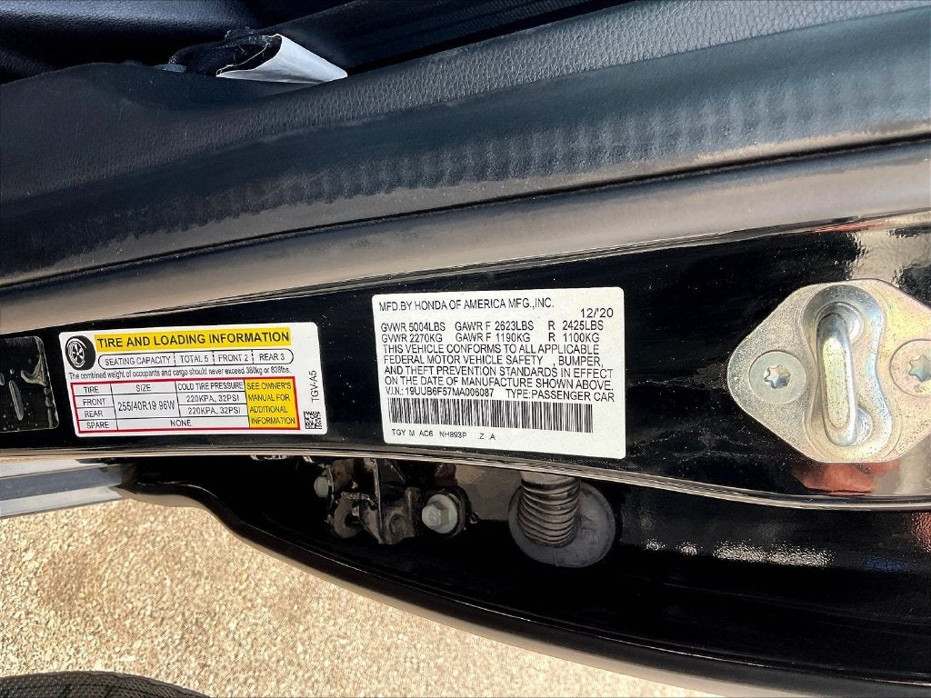 2021 Acura TLX A-Spec Package SH-AWD