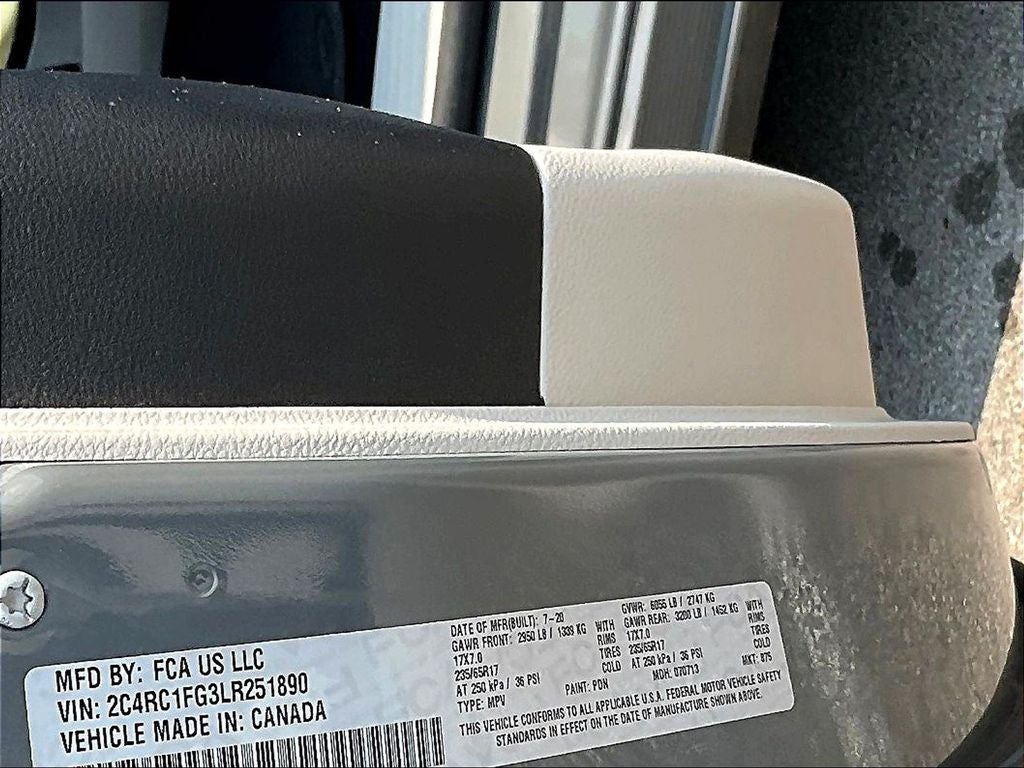 2020 Chrysler Pacifica Touring