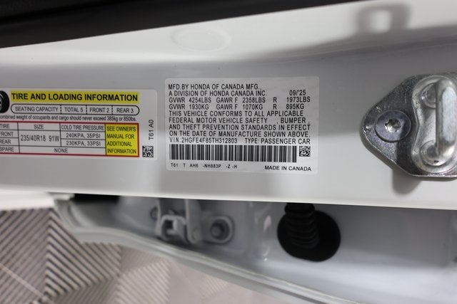 2026 Honda Civic Hybrid Sport