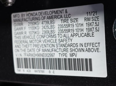 2022 Honda CR-V Touring