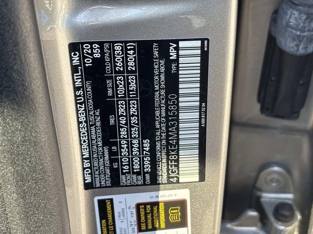 2021 Mercedes-Benz GLS GLS 63 AMG® 4MATIC®
